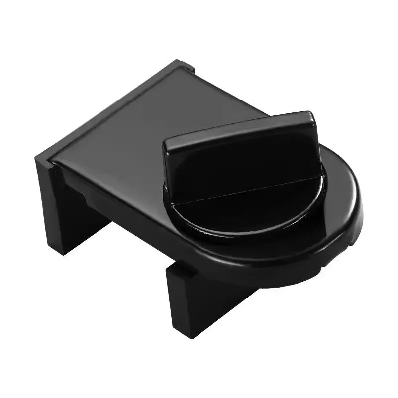 4 Pcs Window Safety Lock Aluminum Alloy Sliding Lock Sliding Door Anti-theft Lock Adjustable Buckle Window Stopper Lock for Home