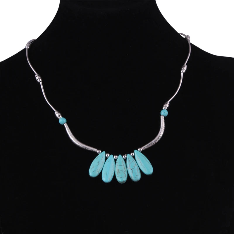 Fashion Choker Necklaces for Women Female Metal Round Vintage Statement Necklace Girls Party Holiday Jewelry Gifts
