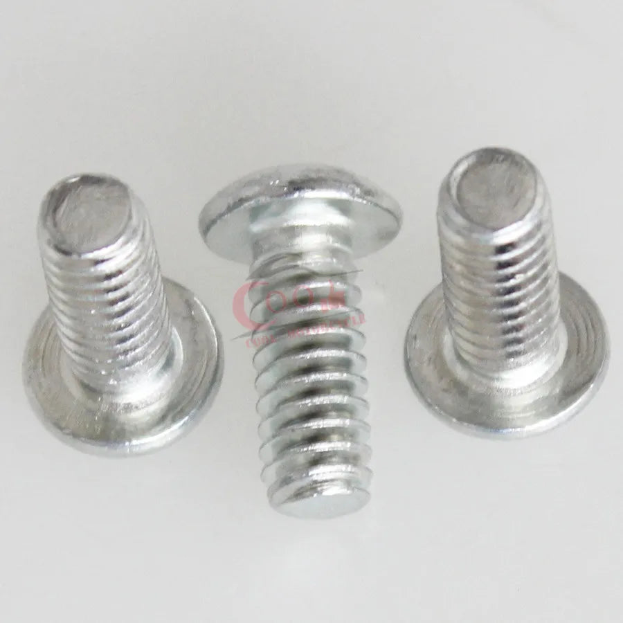 3pcs Chrome Windshield Bolts Kit Hex Hexagon Socket Allen Round Button Head For Harley Electra Glide Touring Models 1996-2013