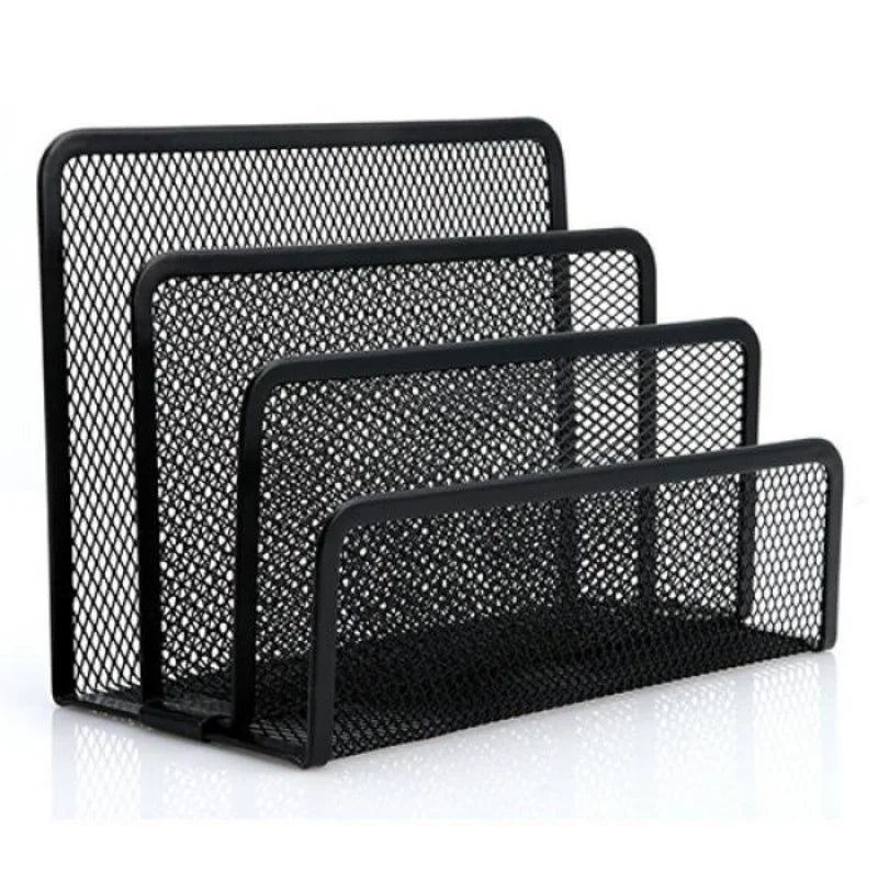 New Office Storage Rack School Supplies Storage File Organizer Letter Sorter Mail Business Document Tray Desk Office File Holder