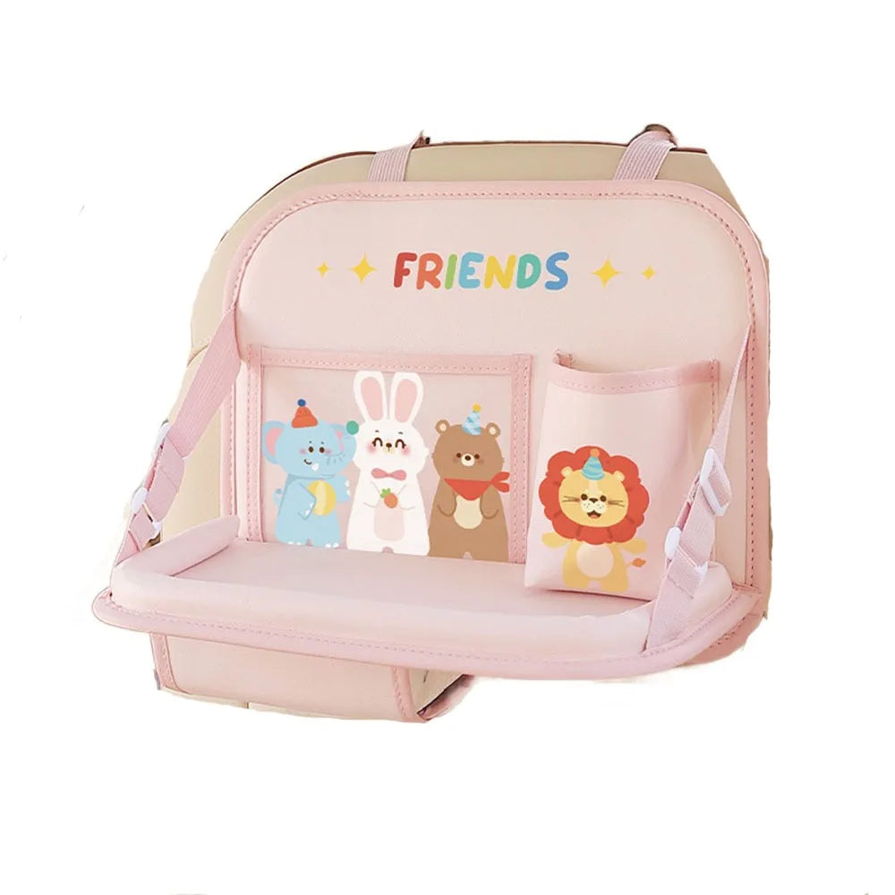 Food Tray Car Back Seat Tray Folding Save space Foldable Car Backseat Table Durable Waterproof Car Work Dining Table