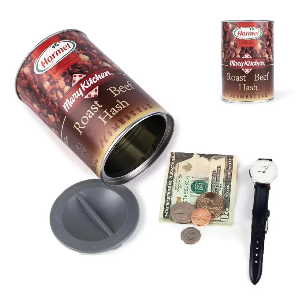 Corn Can Fun Safe Hidden Safe Compartment Diversion Safe Food Cans Secret Stash Hiding Container Kitchen Hide Cash Hidden