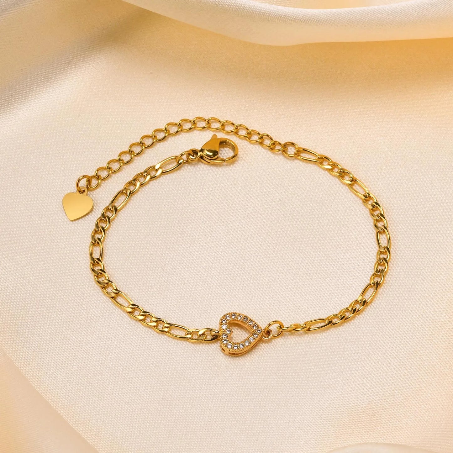 Bracelets For Women Stainless Steel Jewelry  Couple Friends Bangle Wedding Birthday Party Mom Girlfriend Valentine's Day Gift