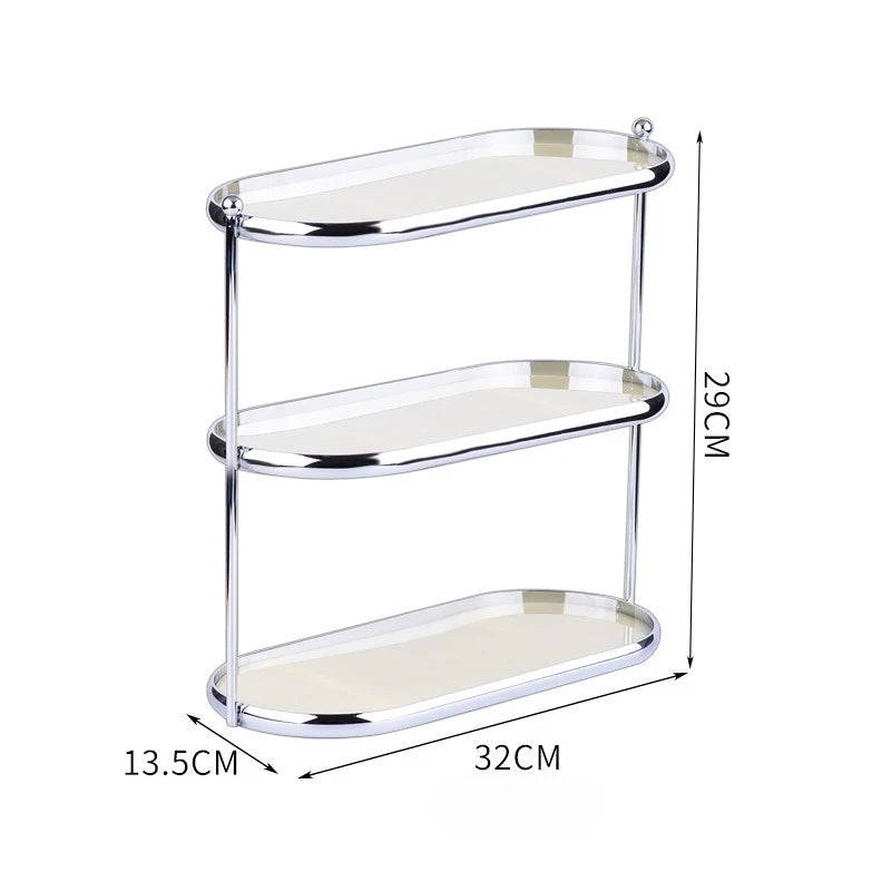 Modern Storage Holders Organizer Makeup Racks Living Room Decoration Display Stand Desk Organization Shelf Aesthetic Supplies