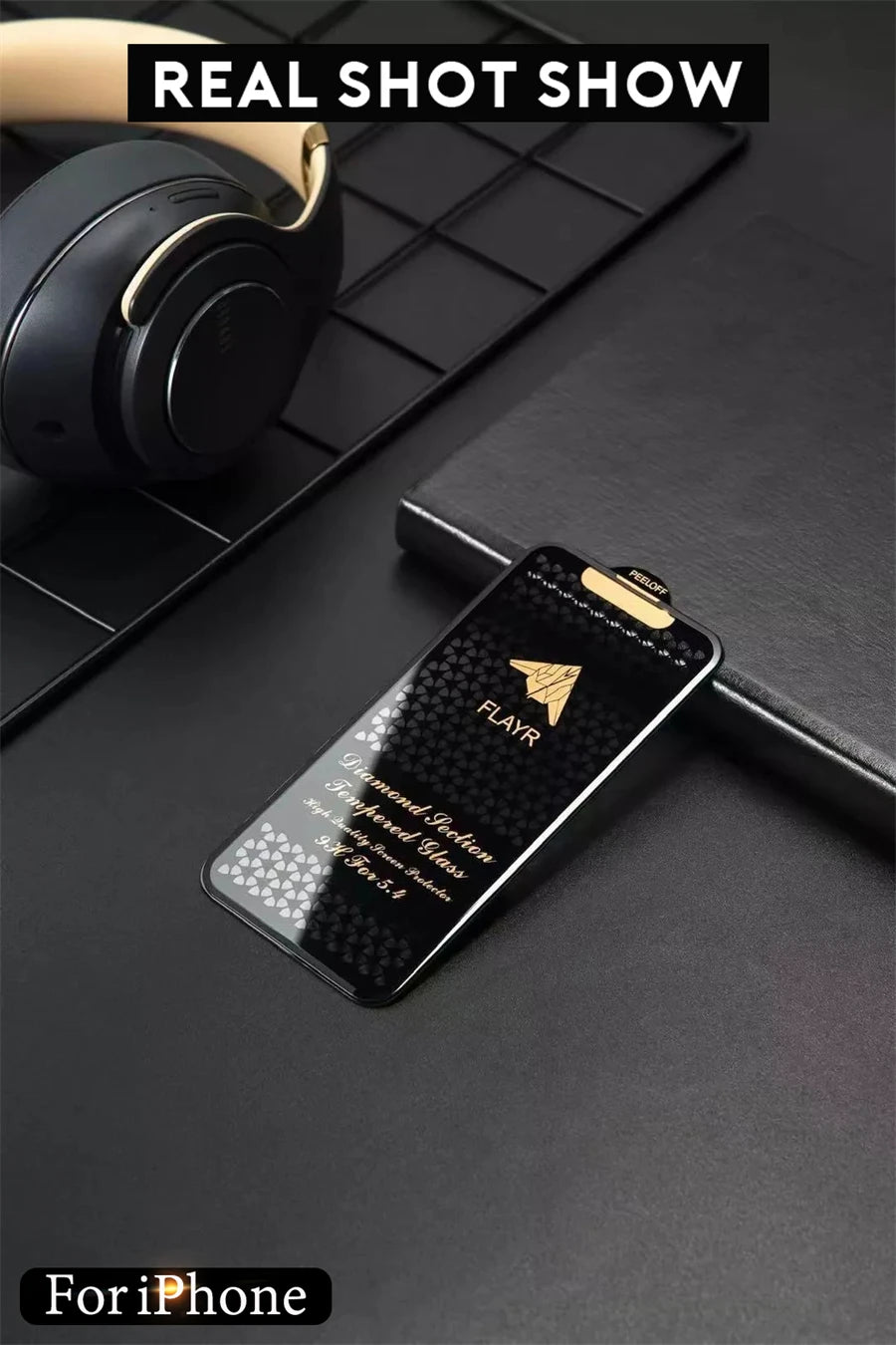 Cut Edge Luxury Tempered Glass For iPhone 17 15 14 13 12 11 16 Pro Max Screen Protector 17 Air Plus X XS XR Full Cover Film