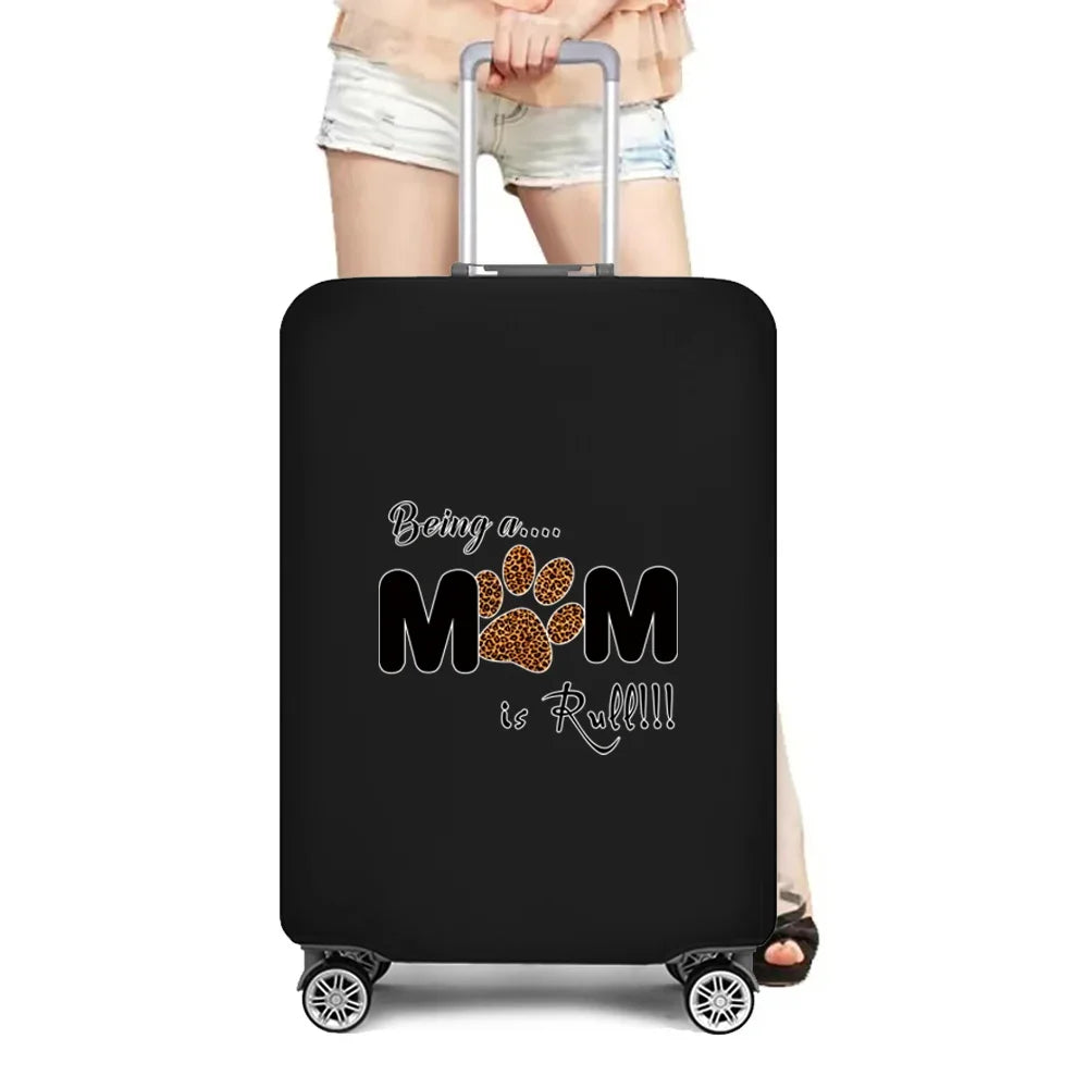Travel Essentials Suitcase Case for 18-32 Inch Walls Print Trolley Protective Covers Holiday Traveling Accessories Luggage Cover