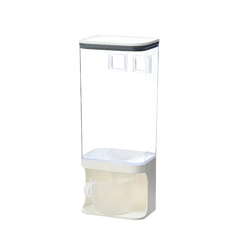 Simple compartmented grain can storage box sealed storage can grain storage can washing powder fragrance bead storage