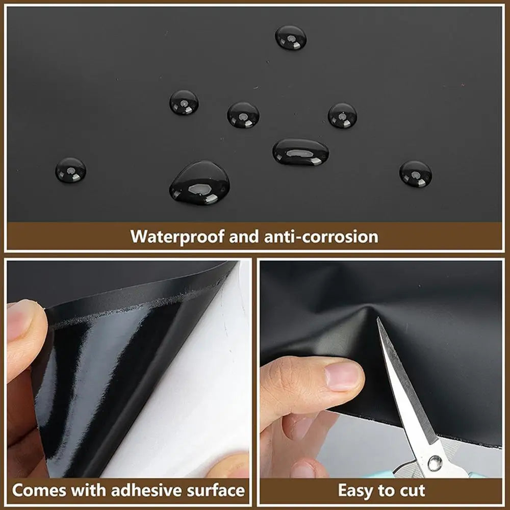 Fence Post Cover 8x Wood Protector 42.5x26.5cm/16.73x10.43 Inch Self-adhesive Protection Cover Outdoor Protective Equipment For