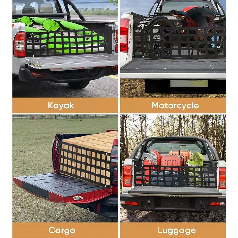Trunk Organizer 🌟 Net (UV Protection!) Pickup Tailgate!💖 Durable and Long lasting! ✅
