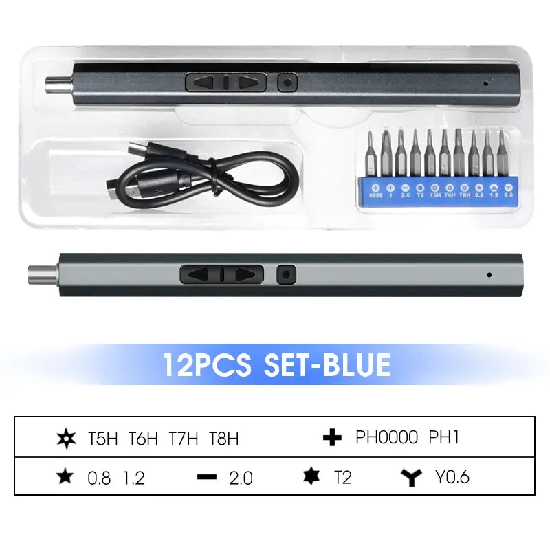Cordless Electric Screwdriver Set 12/39/50 in 1 Precision Power
