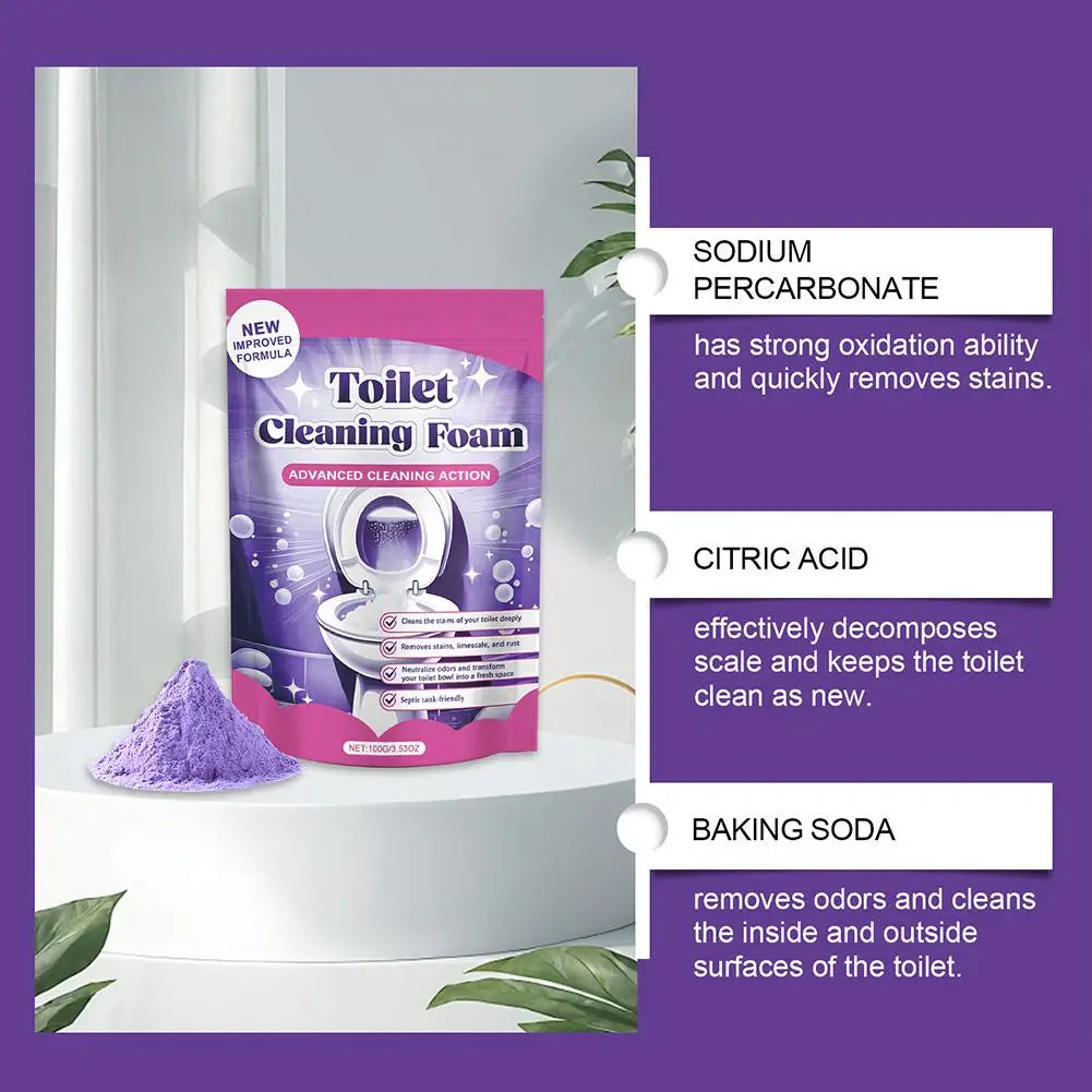 Toilet Cleaner Removes Stubborn Stains Grease Odors to Maintain a Refreshing Scent For Toilet Bowl Cleaning Bathroom Supplies