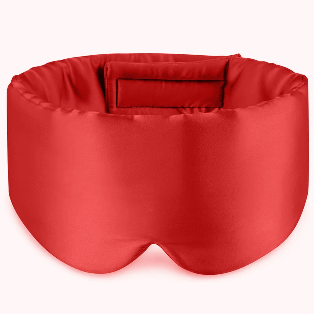 100% Mulberry Silk Blackout Sleeping Eye Mask Soft And Non-Intraocular Pressure Sleeping Mask Suitable For Side Sleep Adjustable