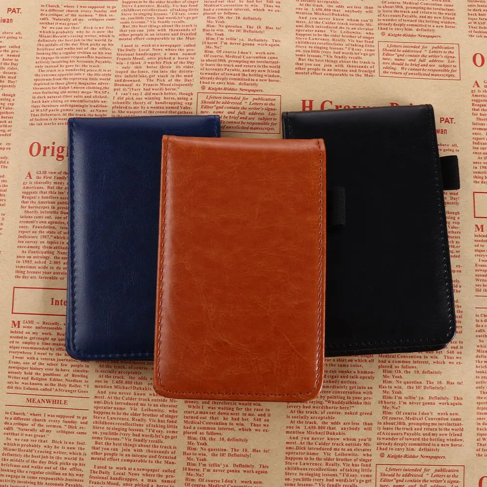 Office School Supplies Small Memo Pads Diary Retro Mini Notepad Pocket Planner A7 Notebook Business Memos