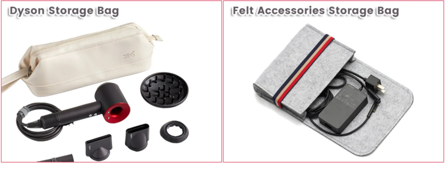 Travel Closet Organizer Case for Headphones Storage Bags Digital Portable Zipper Accessories Charger Data Cable USB Pouch