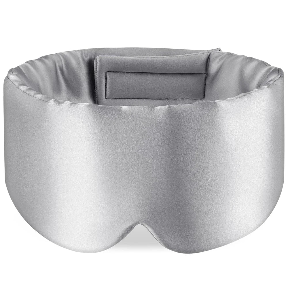 100% Mulberry Silk Blackout Sleeping Eye Mask Soft And Non-Intraocular Pressure Sleeping Mask Suitable For Side Sleep Adjustable