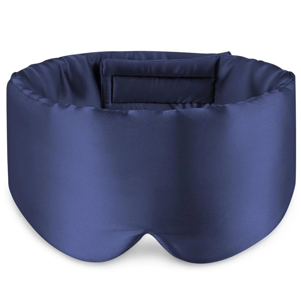 100% Mulberry Silk Blackout Sleeping Eye Mask Soft And Non-Intraocular Pressure Sleeping Mask Suitable For Side Sleep Adjustable
