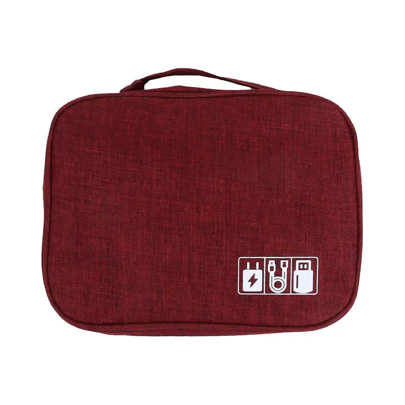 Cable Storage Bag Organizer Digital Electronic Organizer Portable USB Data Line Charger Plug Storage Bags Travel Cable Organizer
