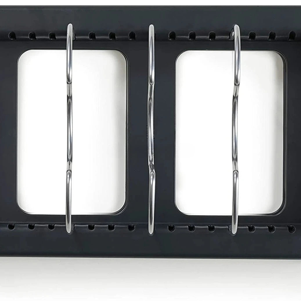 Pot lid storage rack, suitable for cabinet drawers, a kitchen organizing tool suitable for storing cookware.
