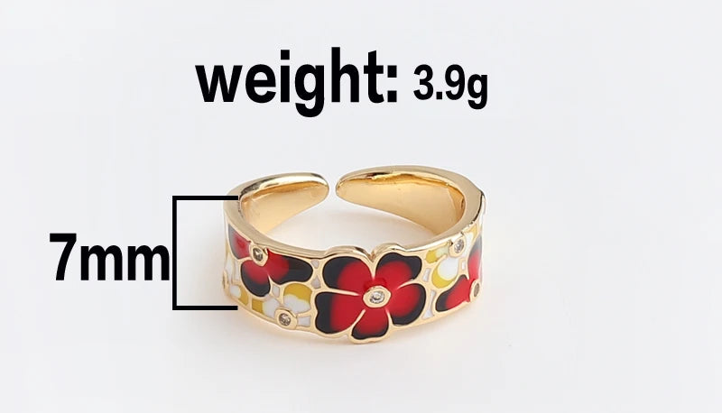Trendy and Attractive Gold Filled Floral Rings (Floral Collection)