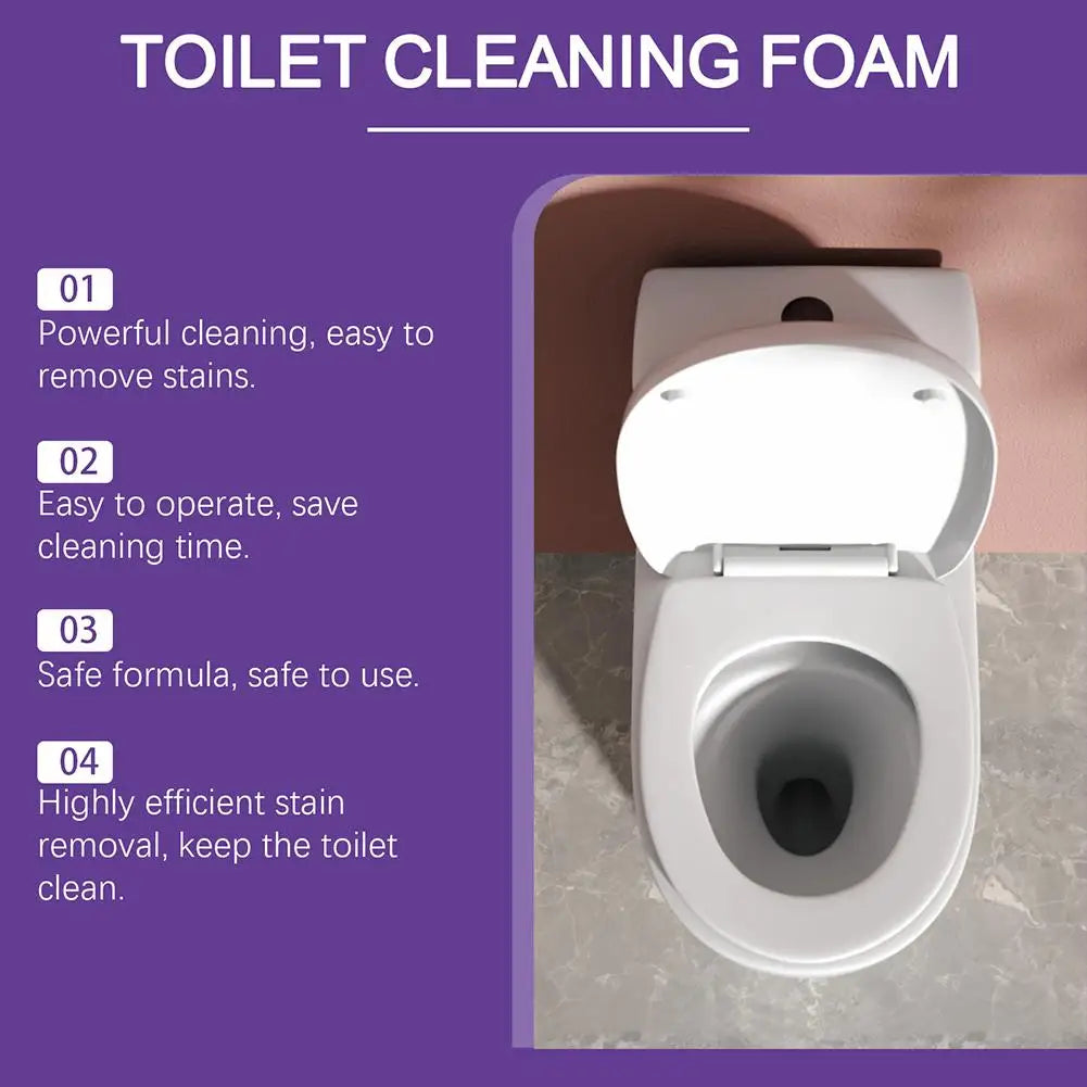 Toilet Cleaner Removes Stubborn Stains Grease Odors to Maintain a Refreshing Scent For Toilet Bowl Cleaning Bathroom Supplies