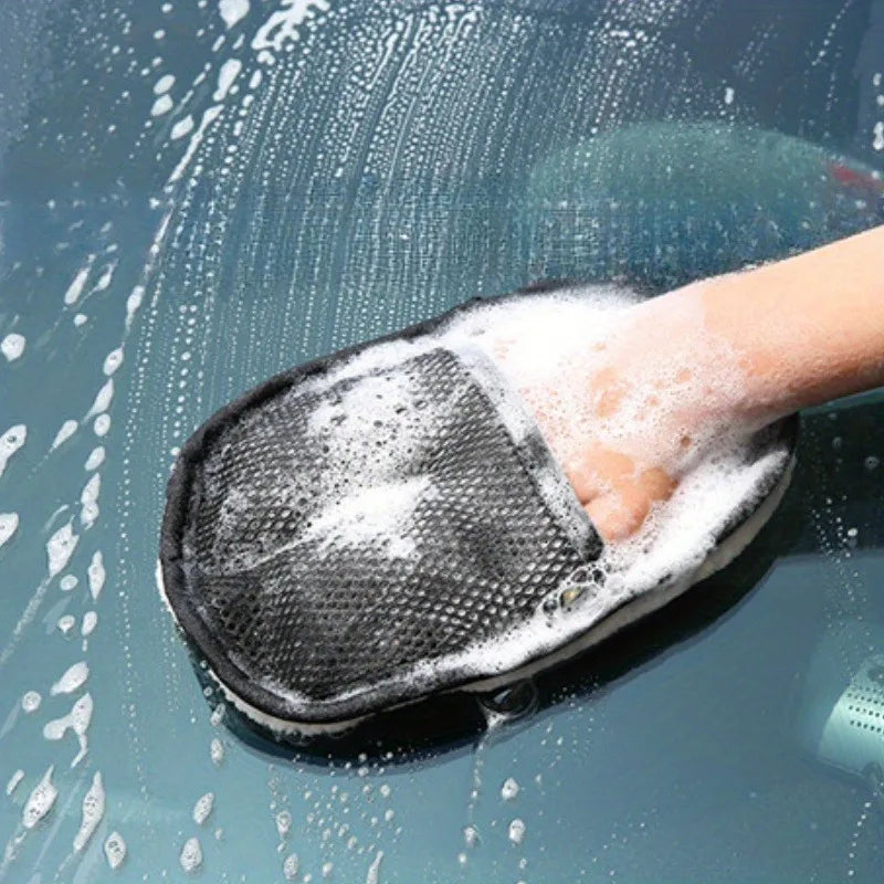 1Pc/3Pc car cleaning supplies car cleaning cloth plush car cleaning single side cleaning car gloves washing car gloves