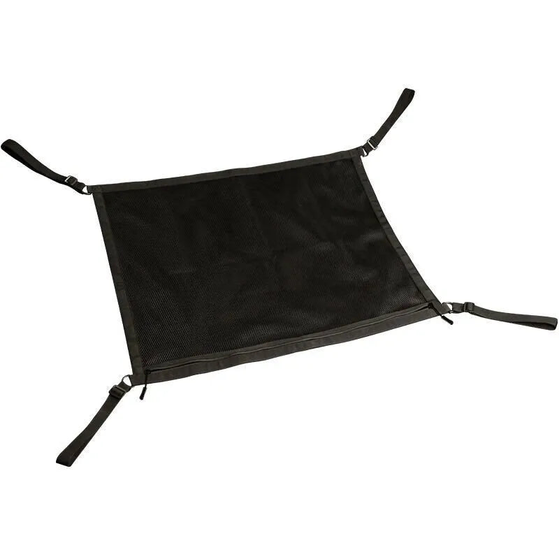 Car Roof Storage Net Durable Adjustable Hanging Organizer Bag for Vehicle Trunk Cabin Accessories Universal Fit