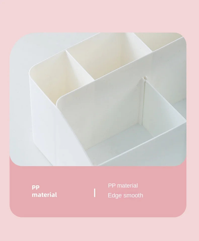 Cosmetics storage box, desktop storage shelf, dresser, large-capacity sorting rack
