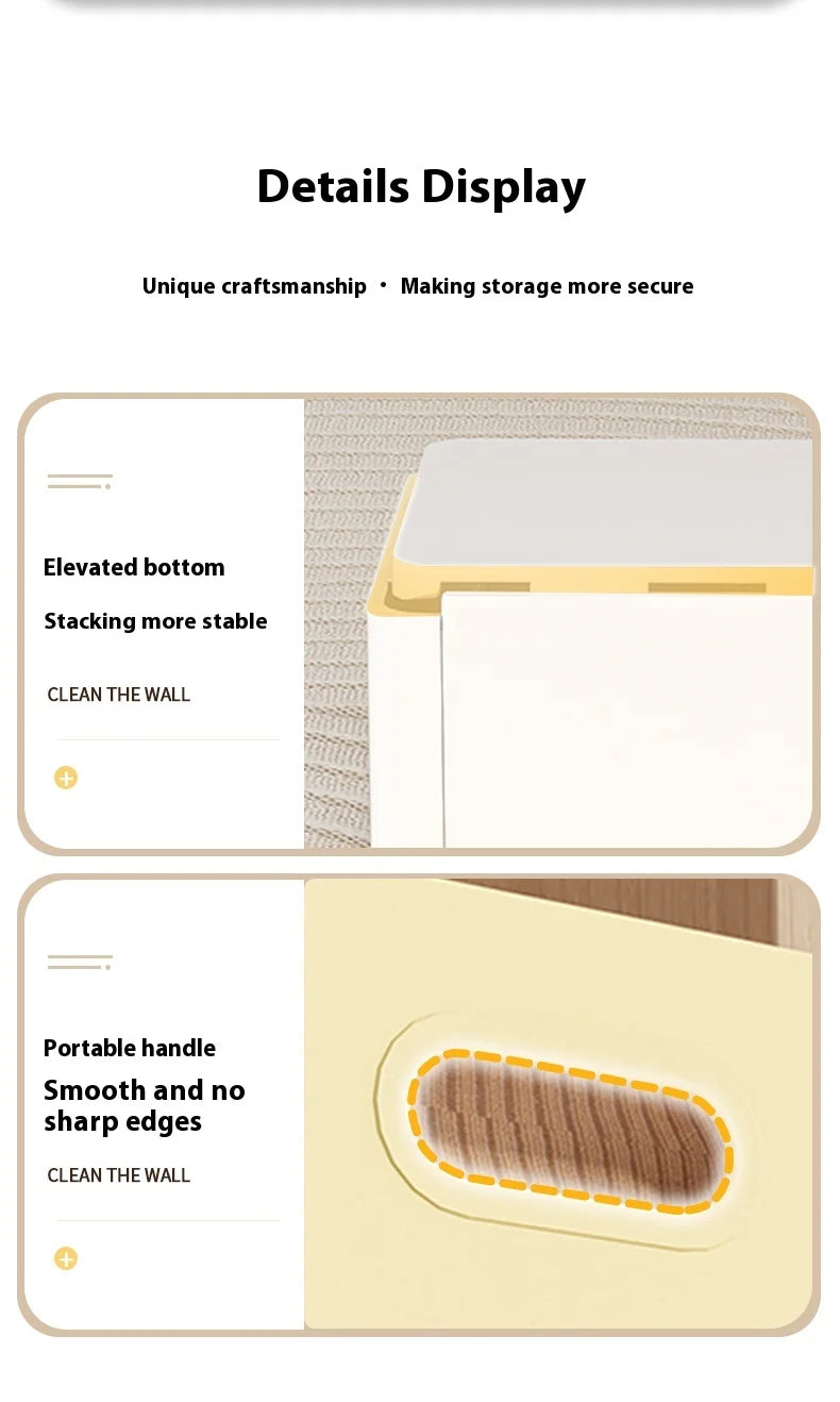Wardrobe clothing organizer, drawer organizer, storage box with handles, foldable clothes, T-shirts, ties, scarves, towel storag