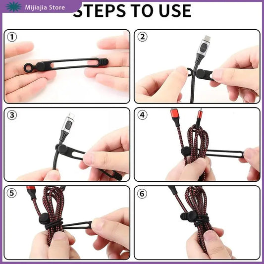 Cable Ties, Cable Management Organizer, Cable Ties, Cord Ties, Cord Organizers For Bundling And Fastening Cable Cords SALES