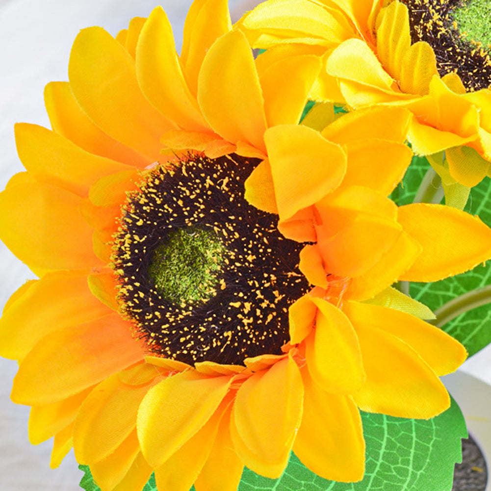 Sunflower LED Nightlight Besides Bedroom Lamp Table Lamp USB Rechargeable Light Kids Gift Home Party for Bedroom