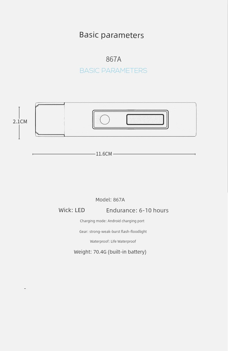 Power Torch Rechargeable Power Bank Floodspotlight Remote Outdoor Portable and Versatile Waterproof Ultra-Long Life Battery