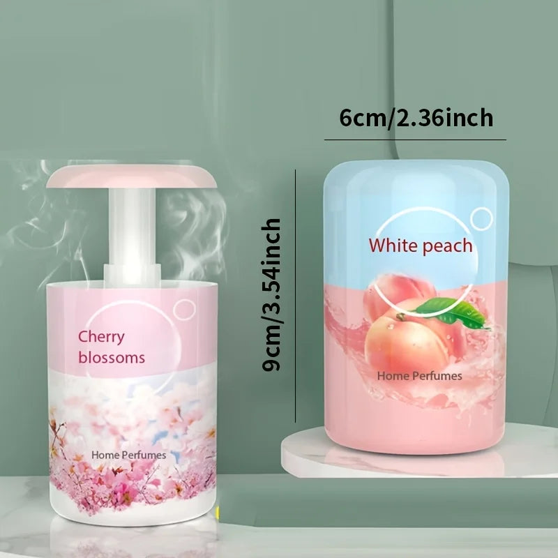 1 solid perfume air freshener -6 fragrances (white peach, cherry blossom, home fragrance)suitable for cars, families, kitchens,