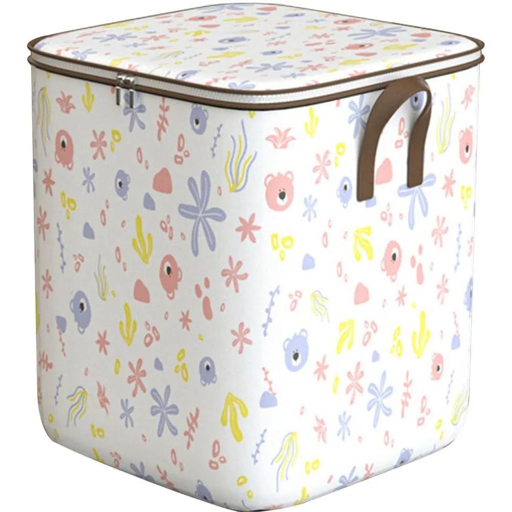 Portable Clothing Storage Box Foldable Closet Storage Box With Durable Handle Large Capacity Toy Storage and Sorting Box New