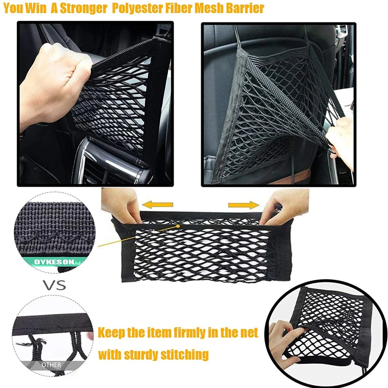 Car Divider 🎁 (Extra Practical!) Car Storage🚚 and Storage Bag. Between Seats Organizer to store your Favorite Belongings!🌟