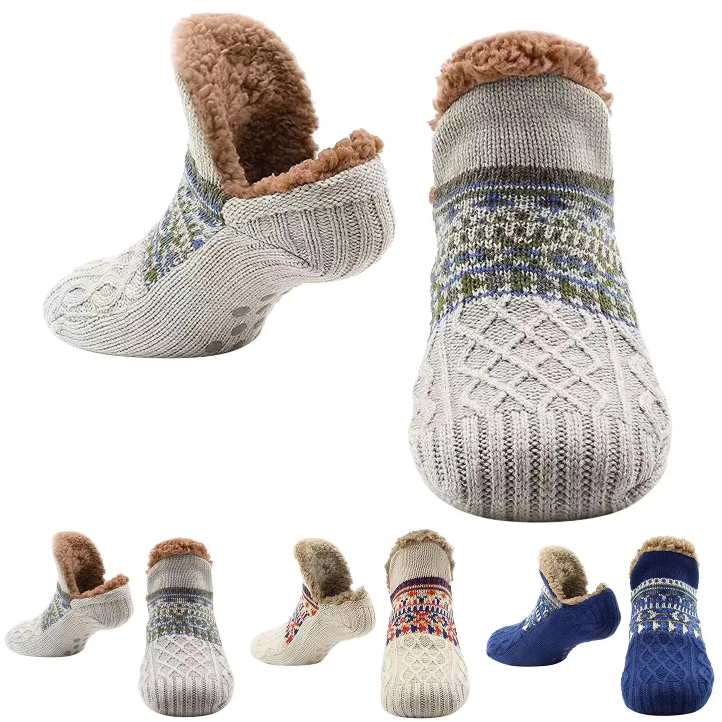 Fall and Winter Floor Socks Home Warm Women Men Socks Snow Socks Sleep Carpet Socks Slippers Socks Men Non-slip Yoga Socks 2025
