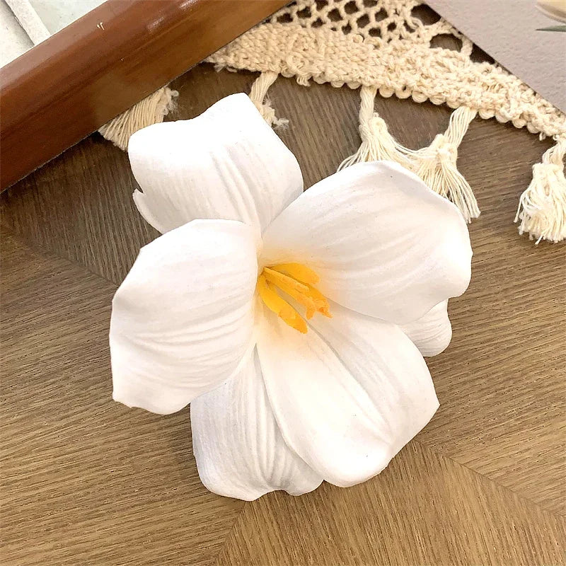 Artificial Flower Hairpins for Women Large Flower Hair Clip Bohemia Style Beach Hairpin Hawaiian Party Headwear Hair Accessories