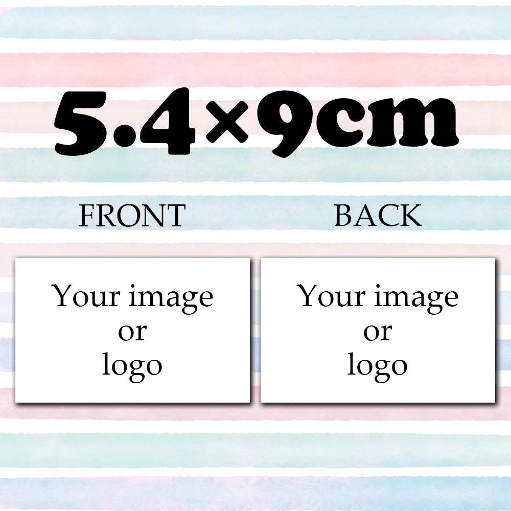 Custom Gift Cards (business card) Full color double-sided printing Gift decoration card Personalized