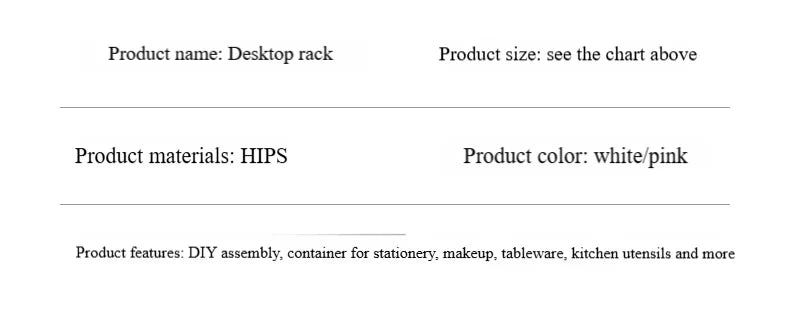 New Multi-functional 3-tier Desktop Organizer, Desktop Shelf, Hole Board, Pen Holder Office Desk Organizer, Desk Desk Organizer