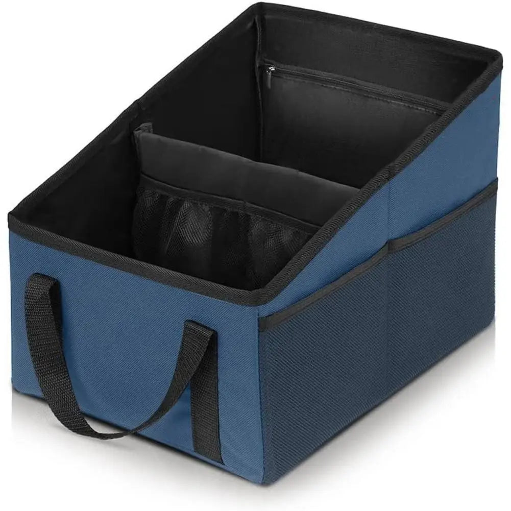 Car Storage Organizer Box Large Capacity Space-saving New Automotive Backseat Car Storage Box Outdoor Trunk Organizer