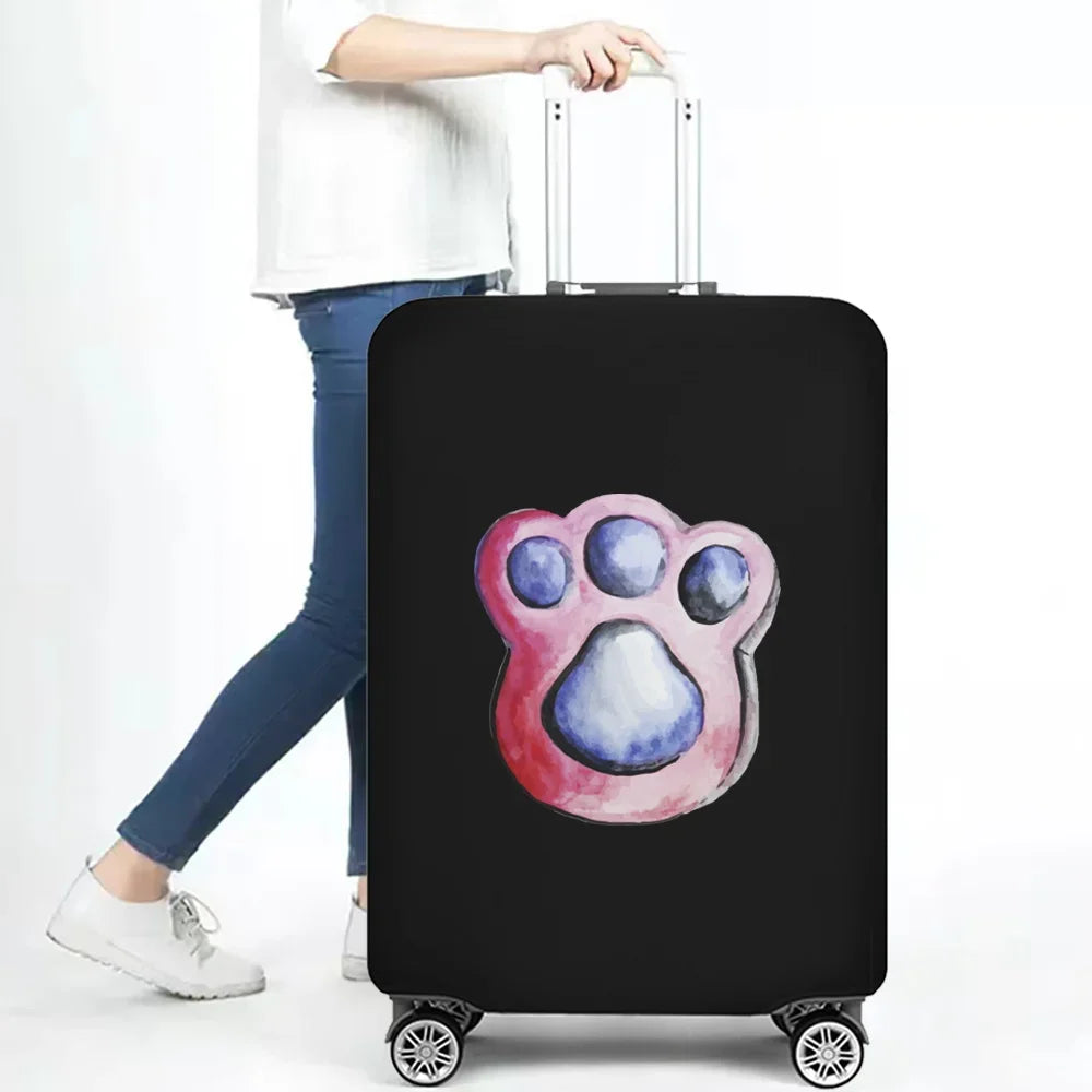 Travel Essentials Suitcase Case for 18-32 Inch Walls Print Trolley Protective Covers Holiday Traveling Accessories Luggage Cover