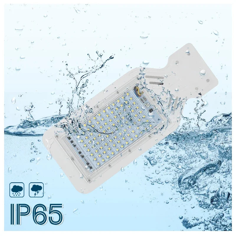 LED Street Lamp 100W AC 110V 220V 230V 240V Outdoor Floodlight Spotlight IP65 Waterproof Garden Road Street Pathway Pole Lights