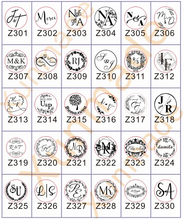 Custom logo design Embossing Seals customize double Name 2 initials personalized Letter stamp/weddingCustom invitations envelop