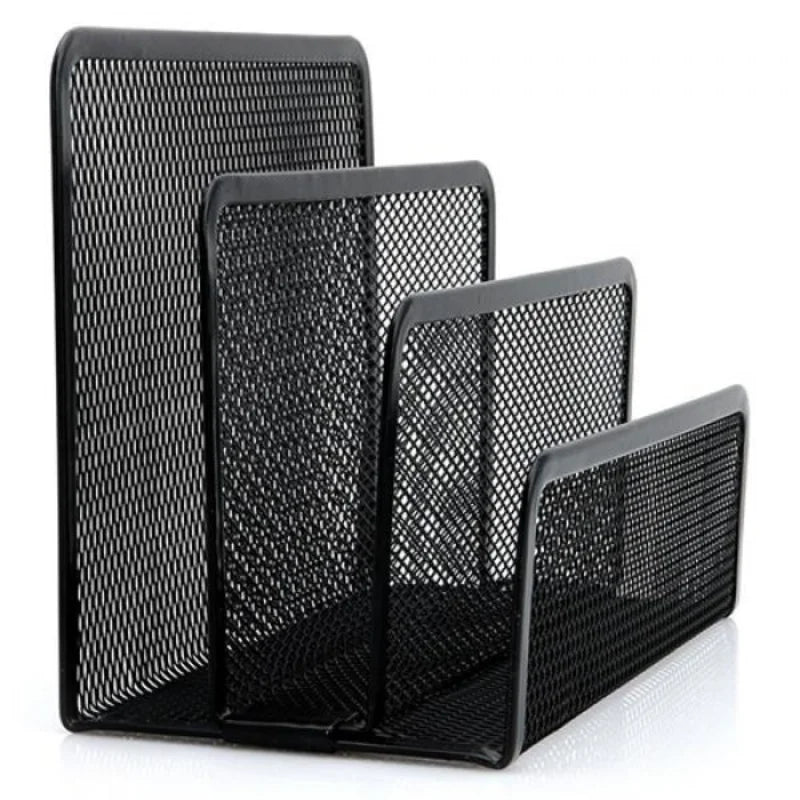 New Office Storage Rack School Supplies Storage File Organizer Letter Sorter Mail Business Document Tray Desk Office File Holder