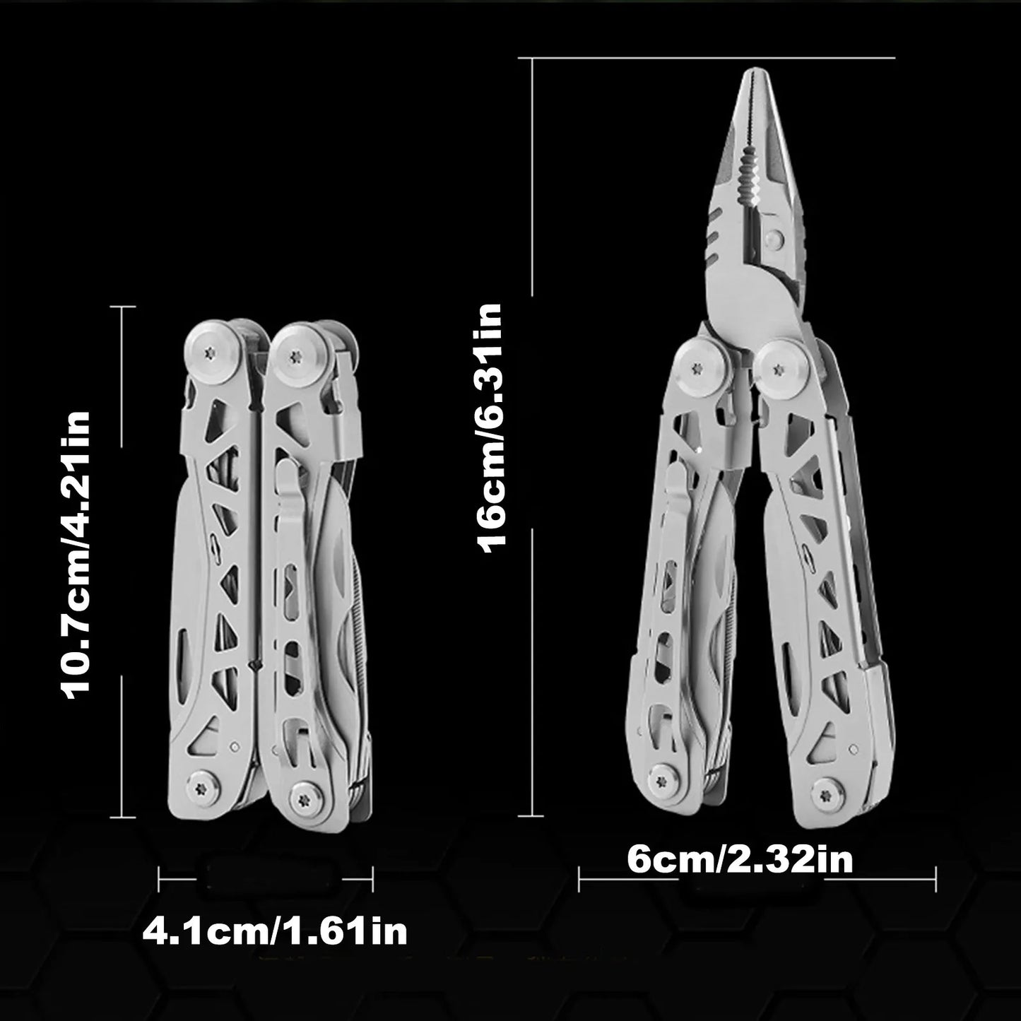 Multitools Hand DIY Multi Tools Camping Multi-tool Clamp Folding Knives Scissor Cutters Edc Survival Gear Manual Pliers