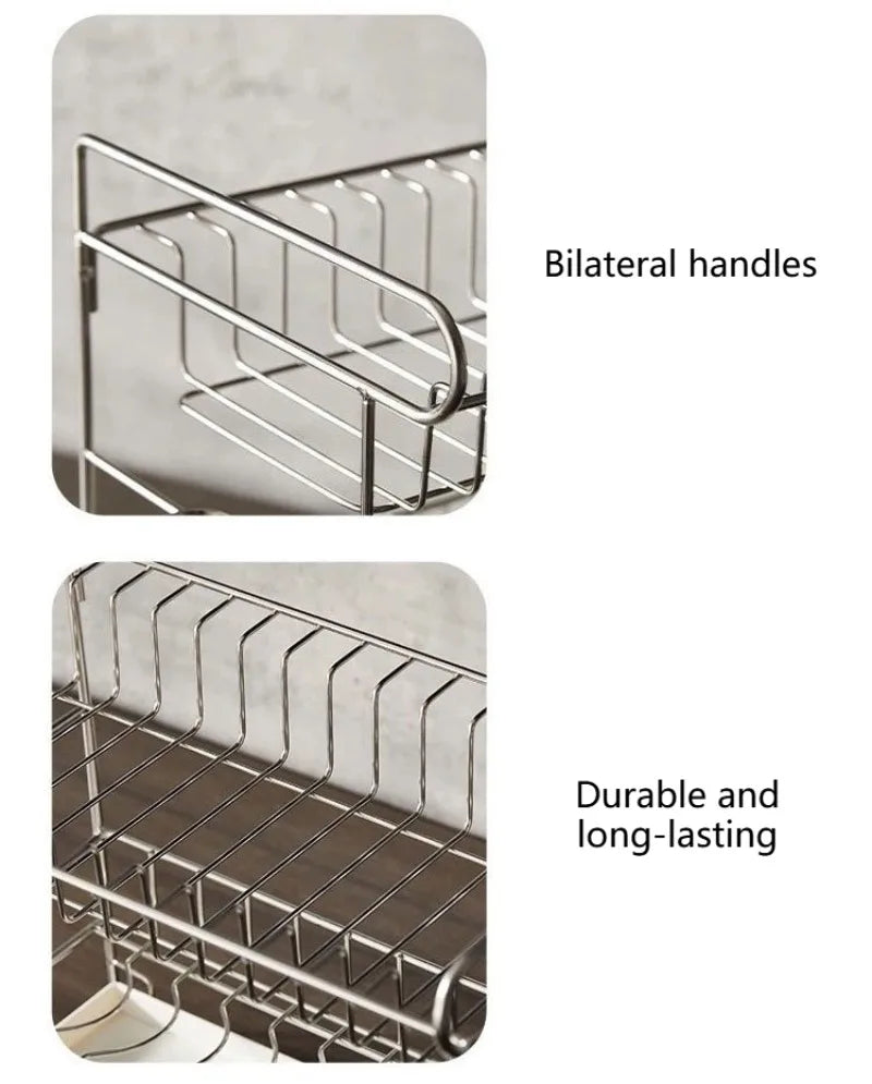 Three Layers Living Room Storage Racks Stainless Steel Practical Simple Kitchen Desktop Storage Holder Luxury Modern Home Decor