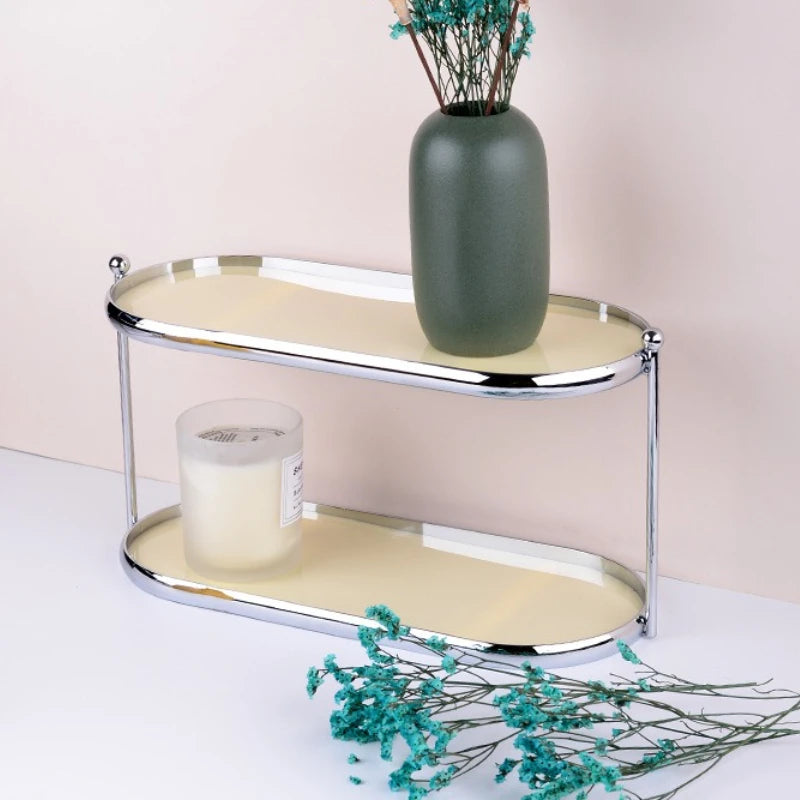 Modern Storage Holders Organizer Makeup Racks Living Room Decoration Display Stand Desk Organization Shelf Aesthetic Supplies