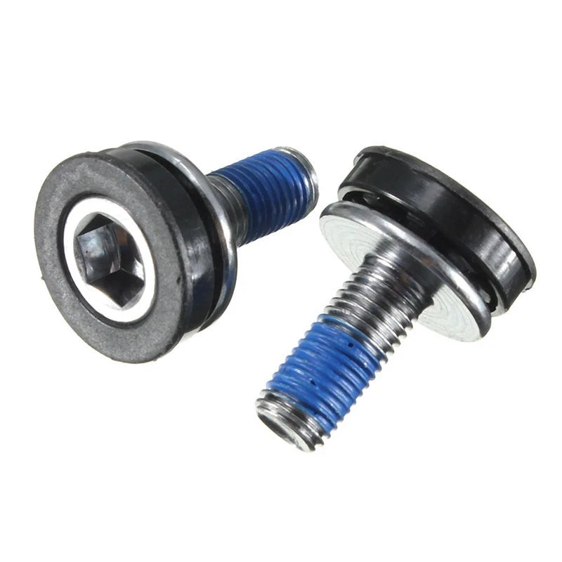 2/4/10pcs M8x15mm Mountain Bike Hex Head Crank Arm Bolts Bicycle Axle Bolt Waterproof Screw Bicycle accessories Repair Tools