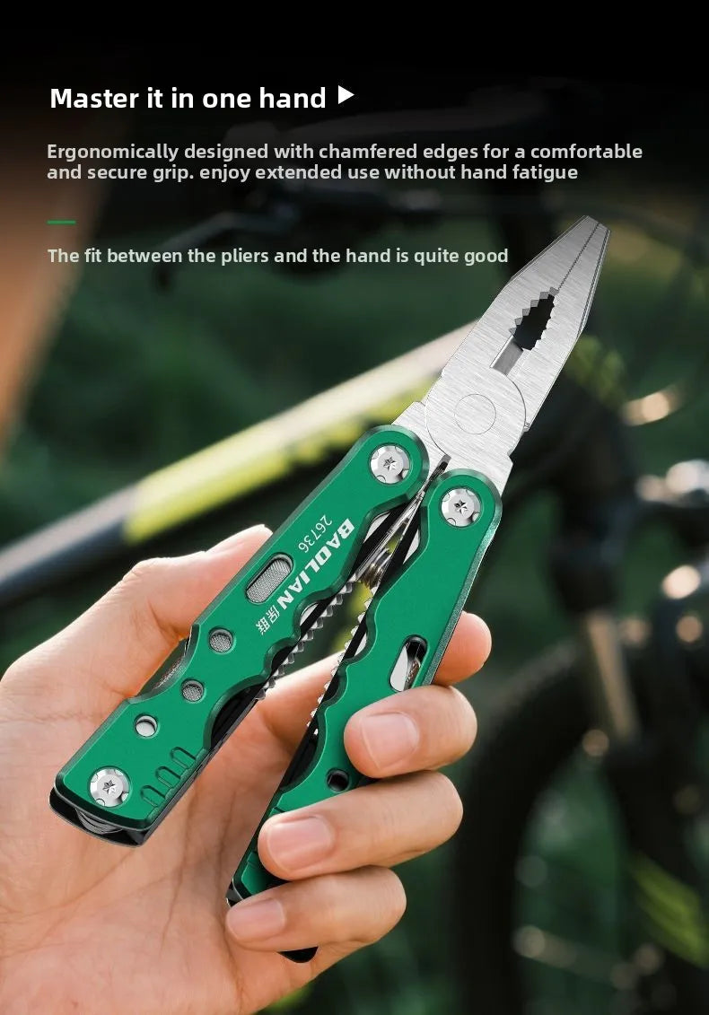 Multitools Hand Diy Multi Tools Multi-tool Clamp Folding Knives Scissor Cutters EDC Survival Gear Manual Pliers