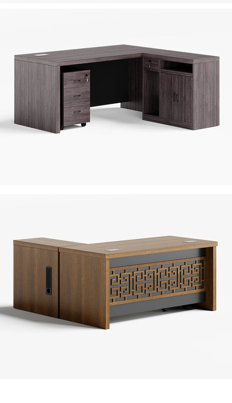Factory Supply Work Station Desk Office Desk Office Desk with Drawer Office Table Modern boss office desk