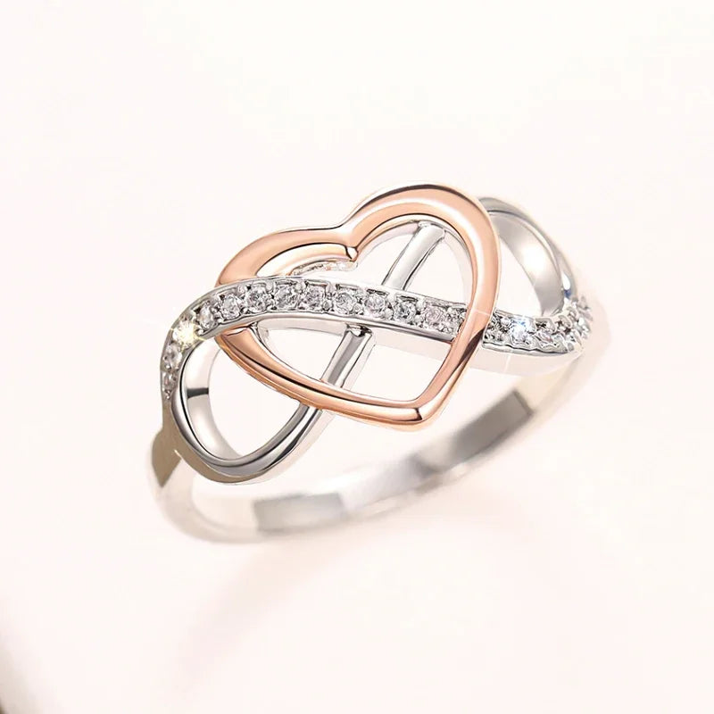 Luxury Women's Gold and Silver Filled Rings (Gorgeous Gift!) 🎁